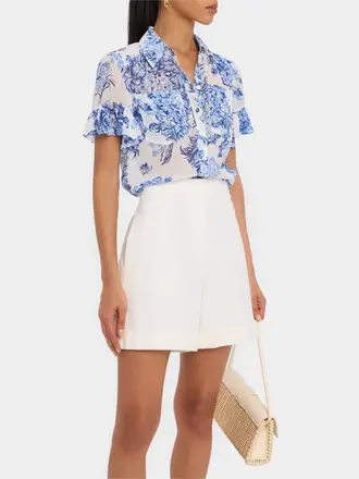 Cinq A Sept Costal Bouquet Lyra Top