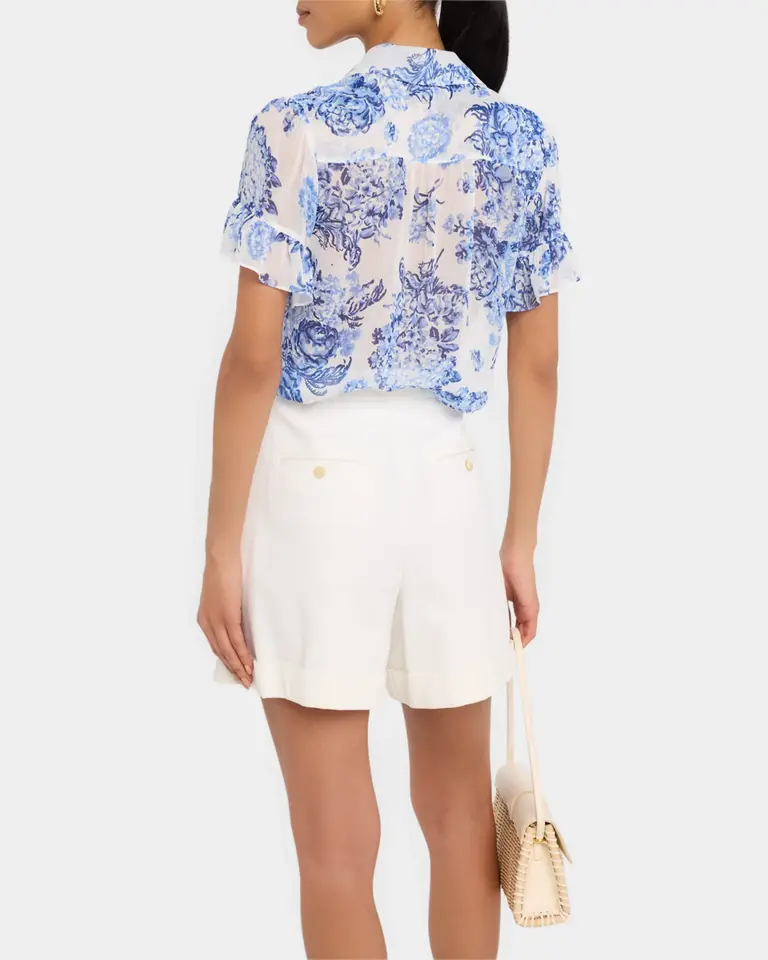 Cinq A Sept Costal Bouquet Lyra Top