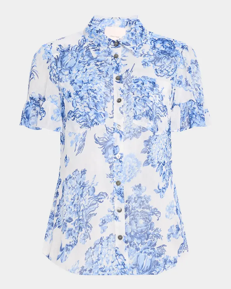 Cinq A Sept Costal Bouquet Lyra Top