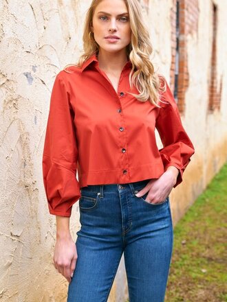 Finley Crop Emmy Shirt