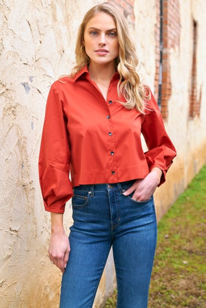 Finley Crop Emmy Shirt