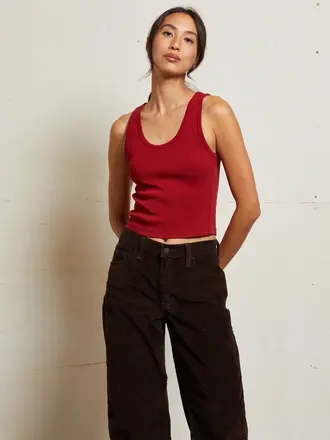 Perfect White Tee Blondie Tank