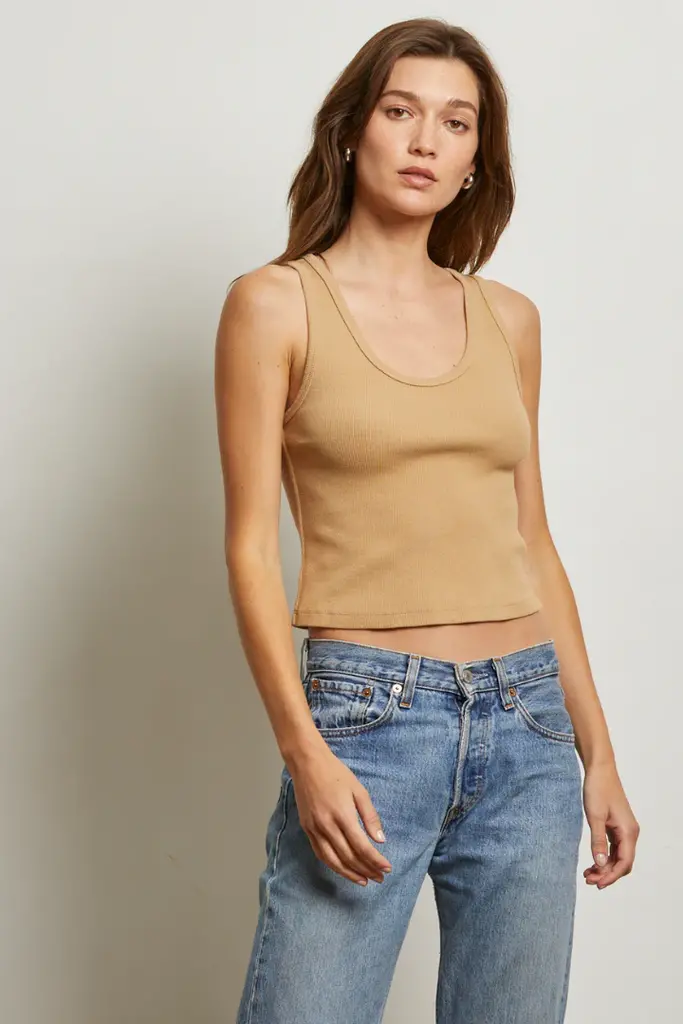 Perfect White Tee Blondie Tank