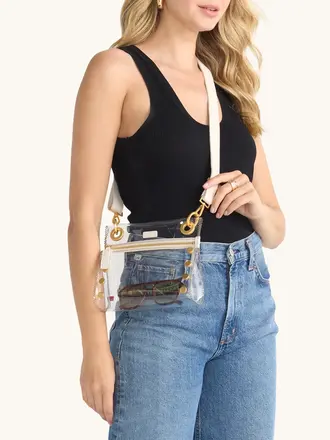 Hammit Tony Small Clear Bag