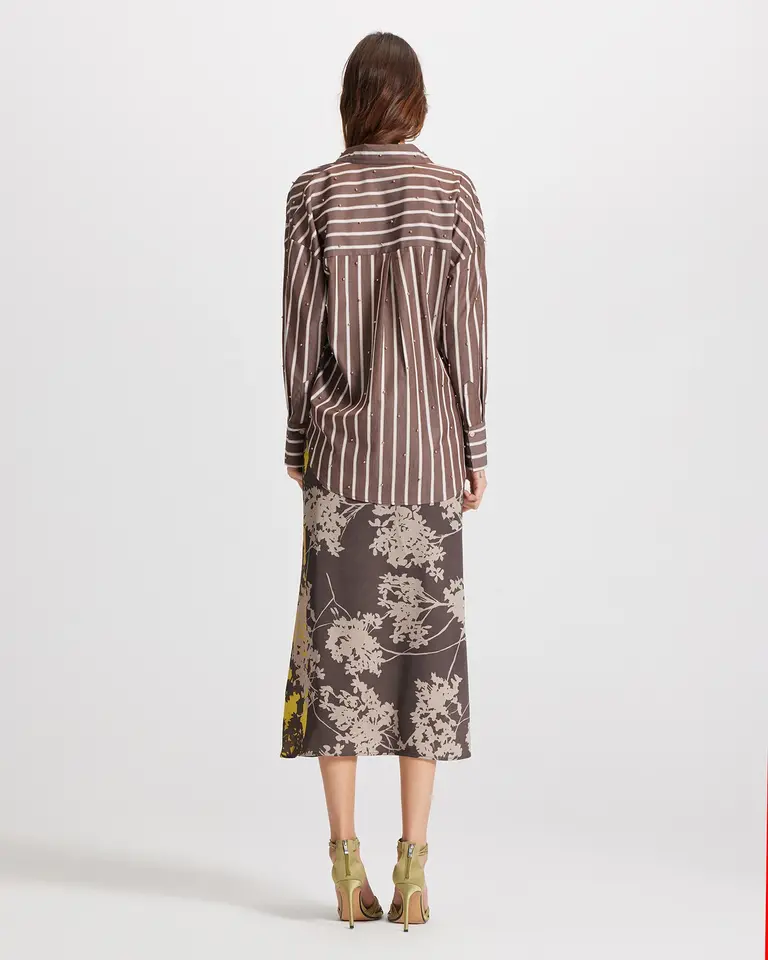 Theo the Label Echo Pearly Shirt