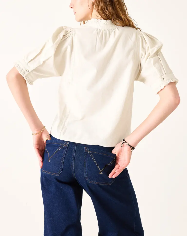 Voyageur by Mersea Sweet Clementine V-Neck Top