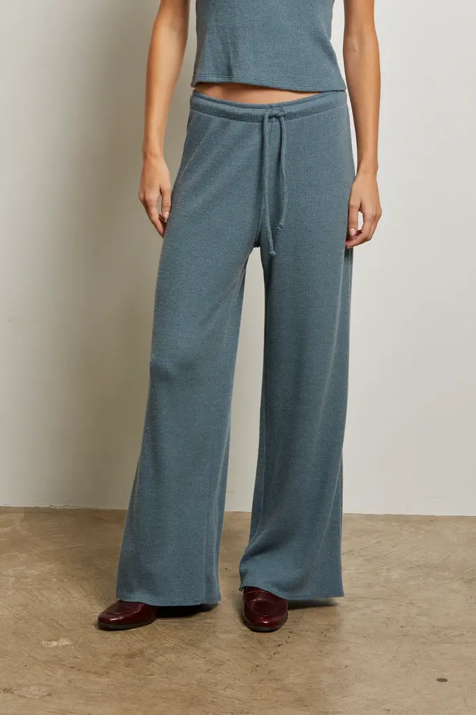Perfect White Tee Maddie Waffle Pant