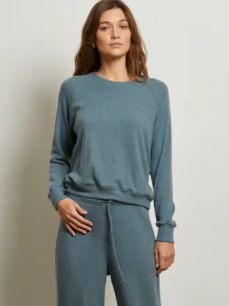 Perfect White Tee Cooper Raglan Crew