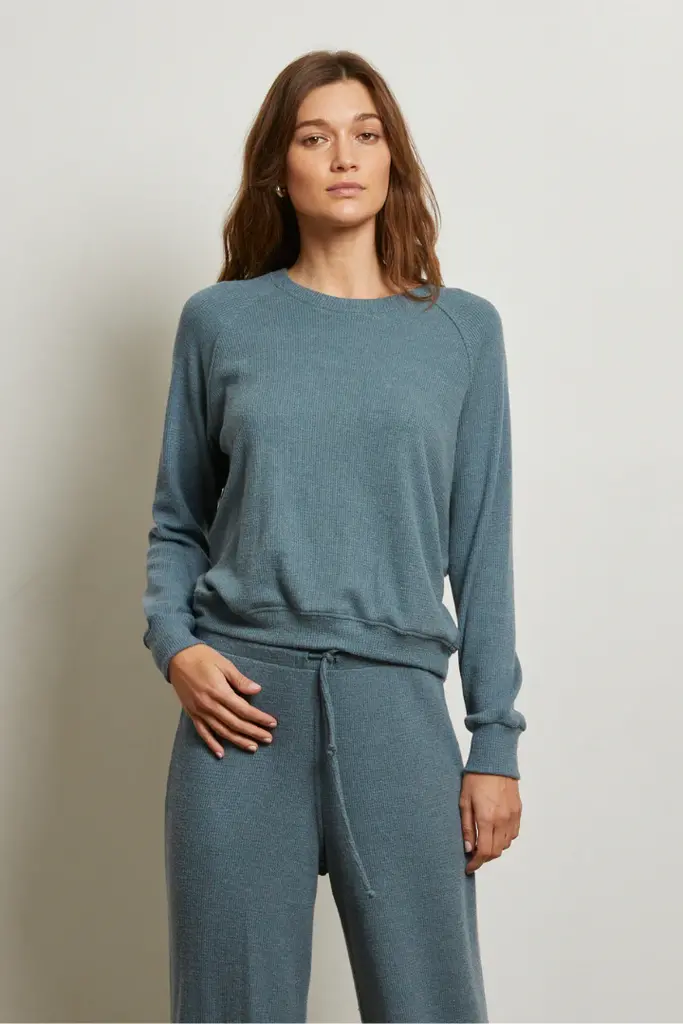 Perfect White Tee Cooper Raglan Crew