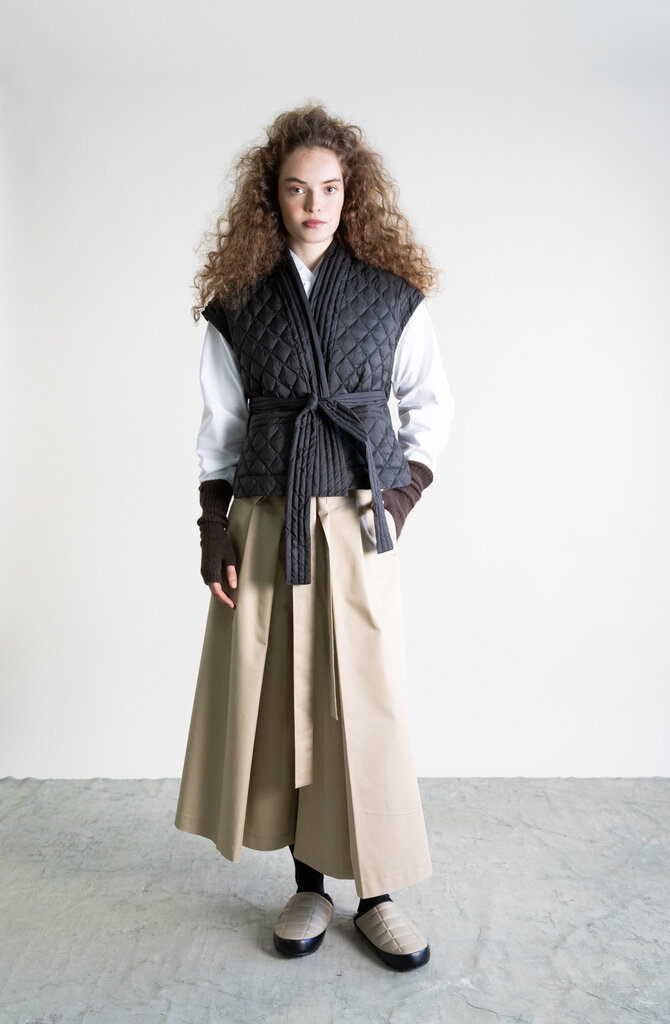 Psophia Sleeveless Coat