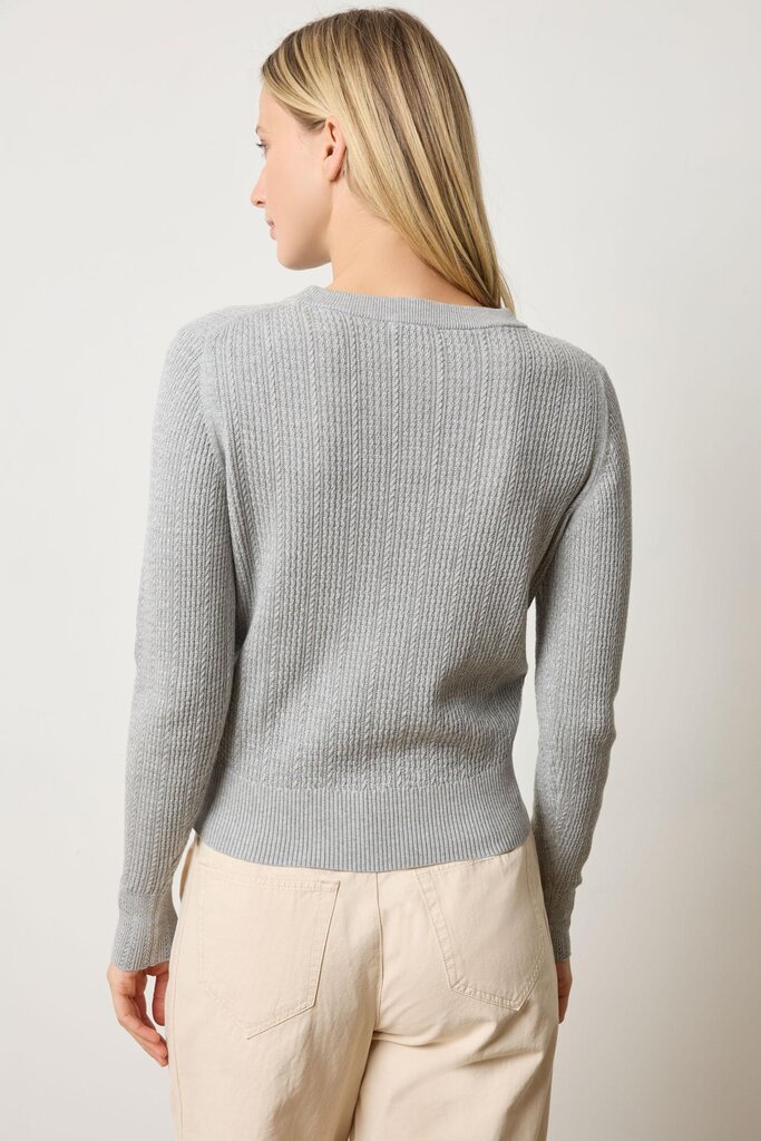 Lilla P Multi Stitch Pullover Sweater