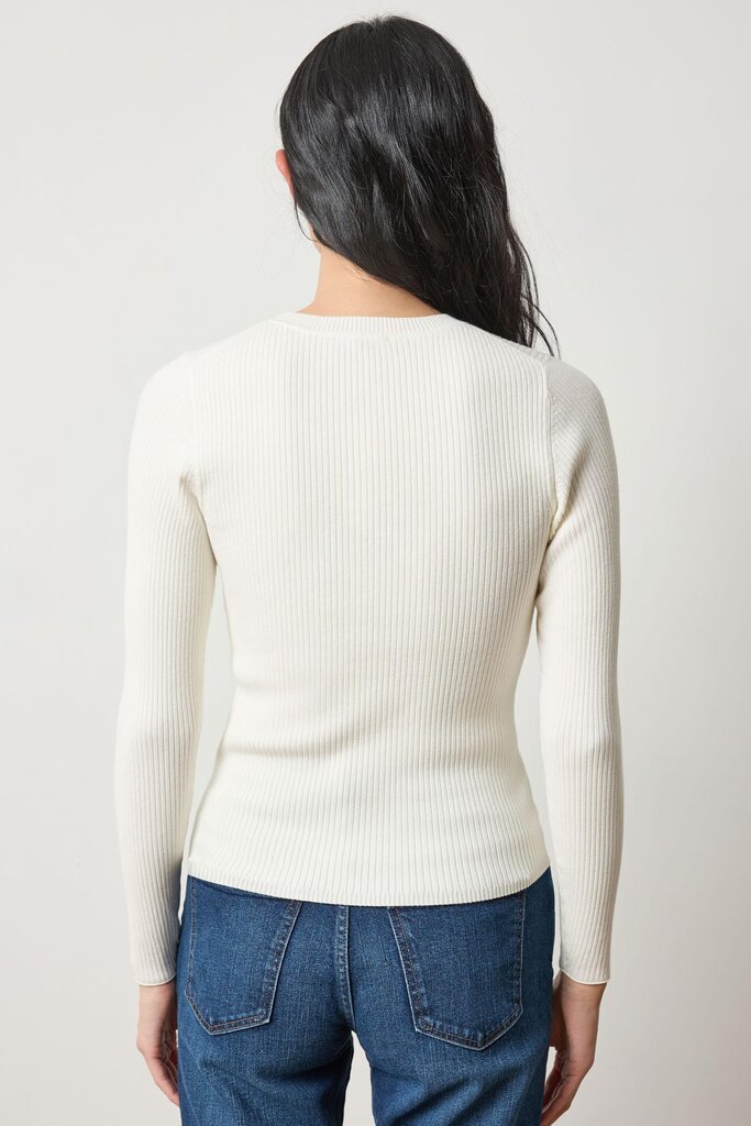 Lilla P Fitted Crewneck Sweater