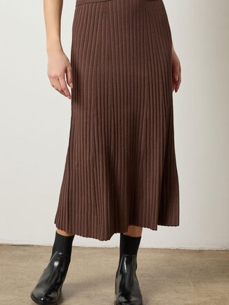 Lilla P Straight Rib Skirt