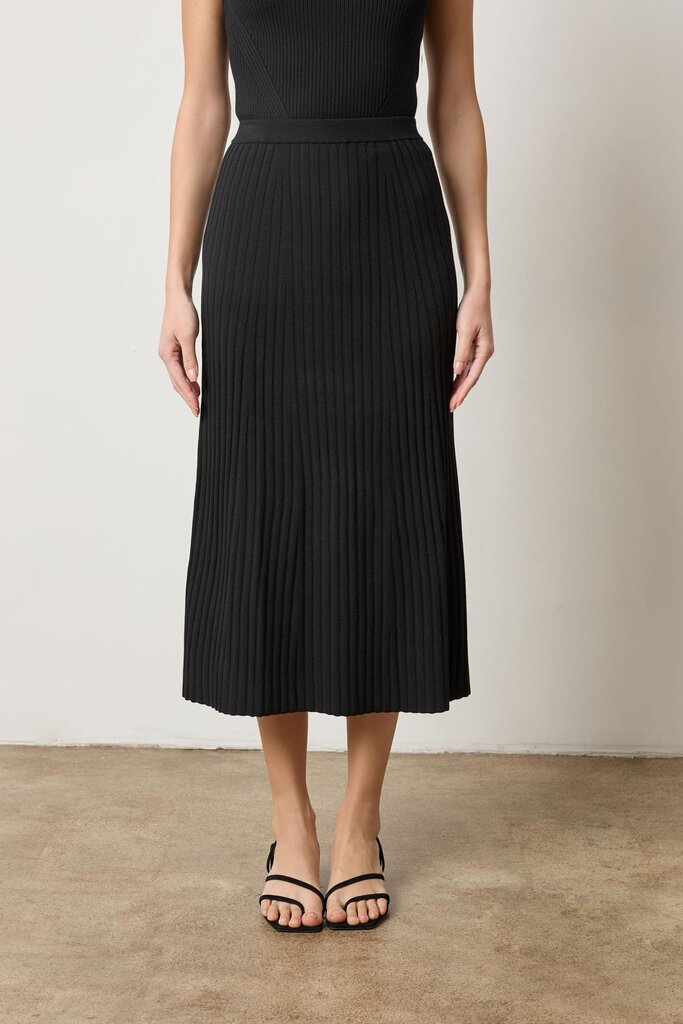 Lilla P Straight Rib Skirt