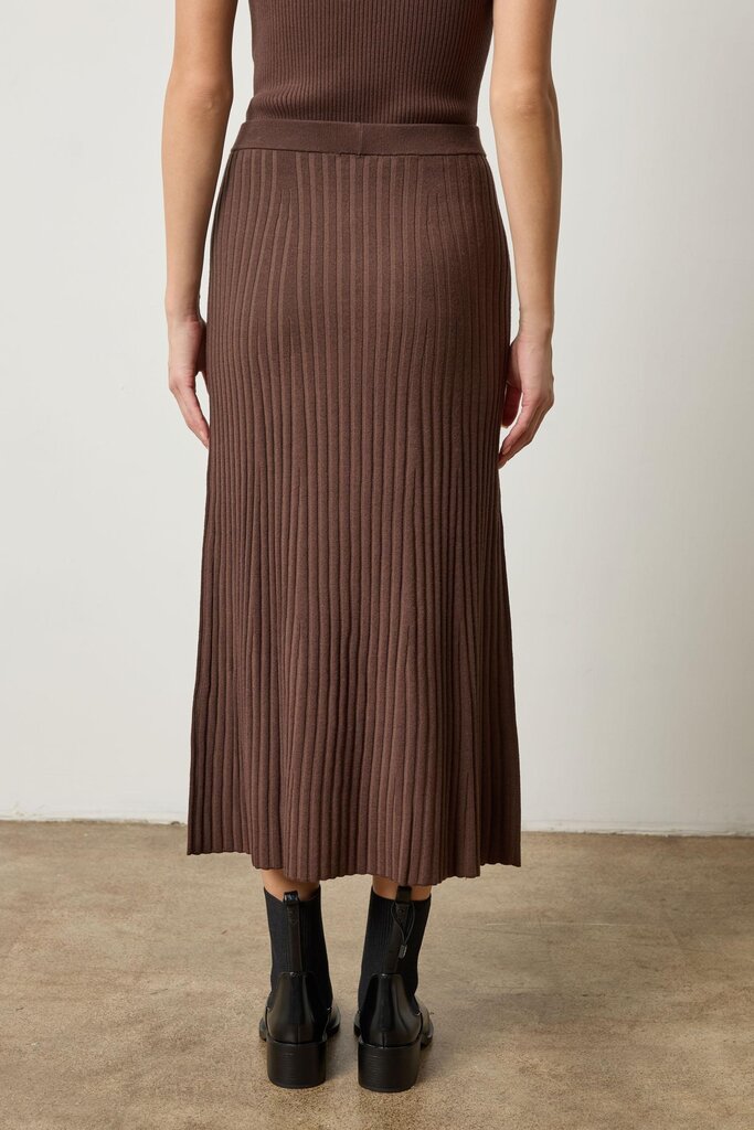 Lilla P Straight Rib Skirt