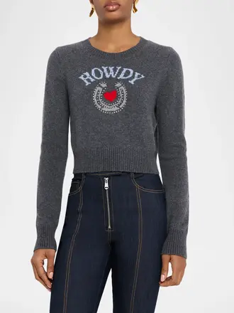 Cinq A Sept Howdy Crewneck Sweater