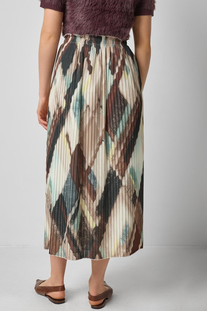 Lilla P Pleated Maxi Skirt