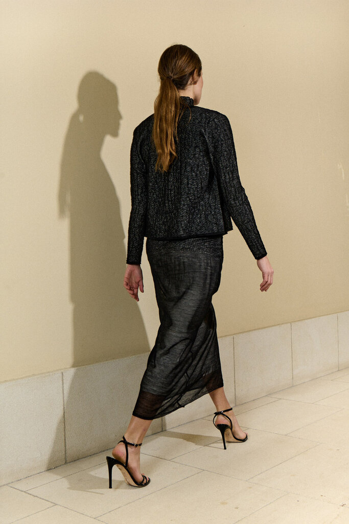 Sita Murt Double Layer Midi Skirt