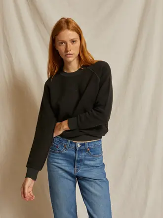 Perfect White Tee Ziggy Shrunken Crew