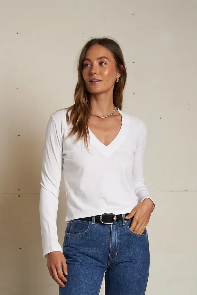 Perfect White Tee Fiona Long Sleeve Tee