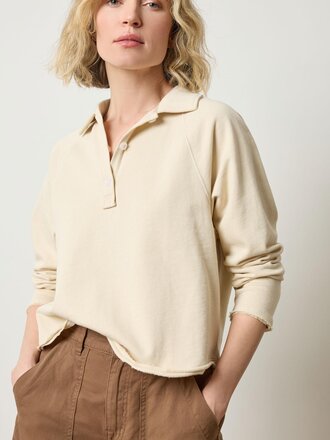 Lilla P Shirttail Polo