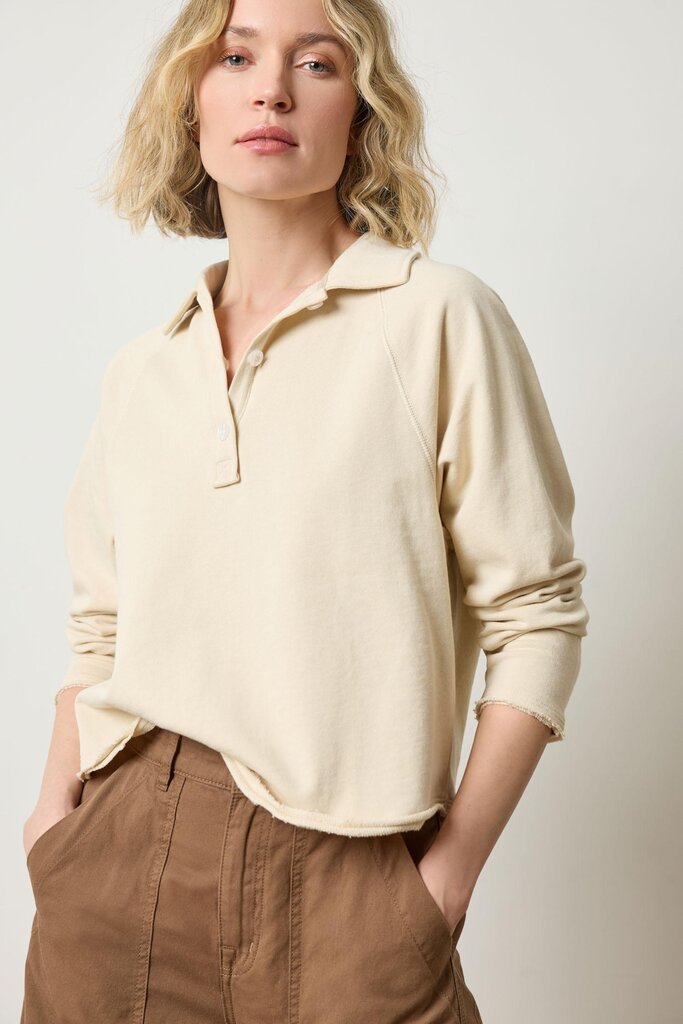 Lilla P Shirttail Polo