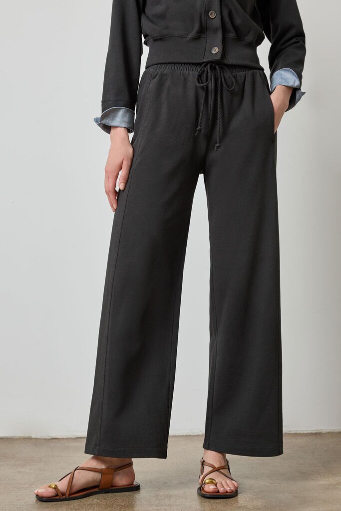 Lilla P Drawcord Wide Leg Pant