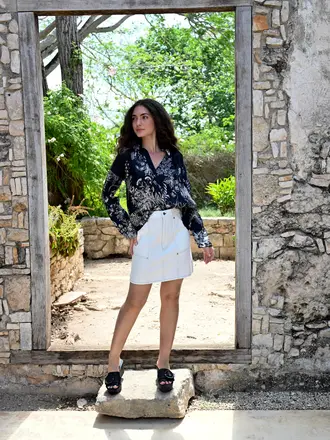 Never A Wallflower Vicki Long Sleeve Top