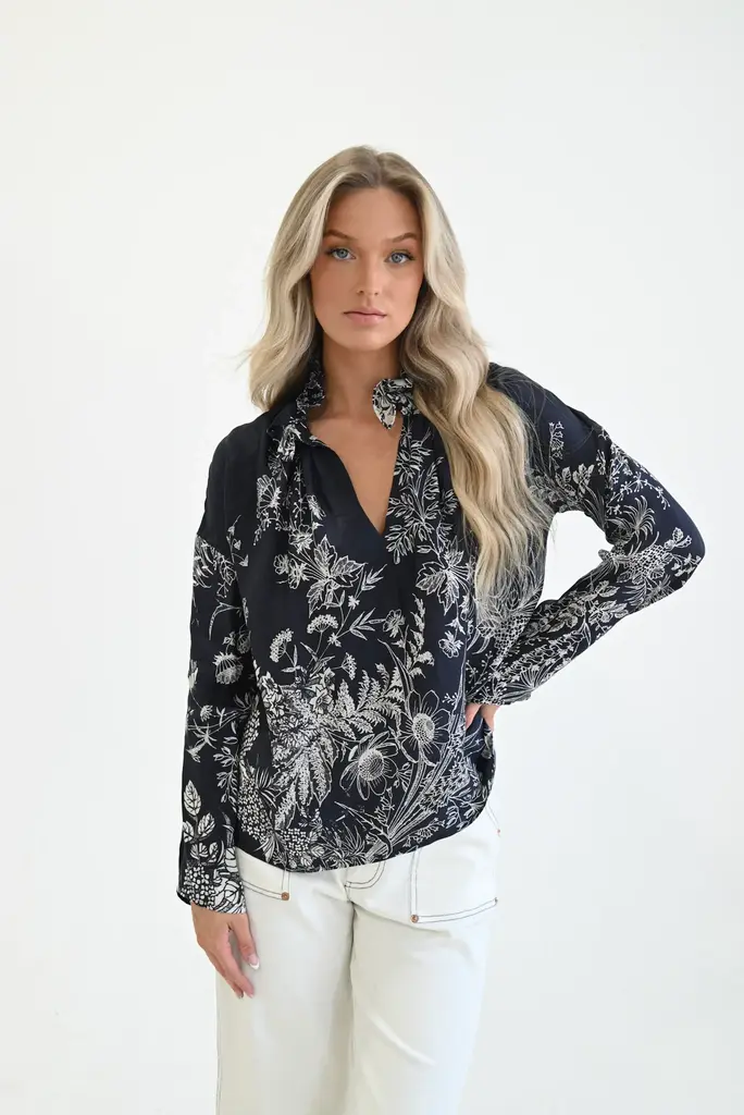 Never A Wallflower Vicki Long Sleeve Top