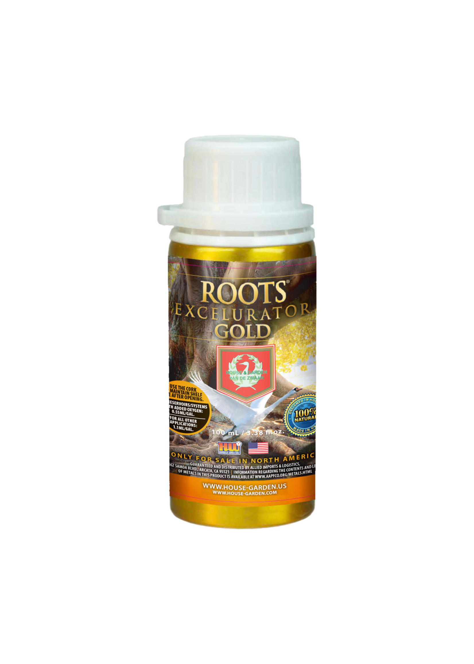 House and Garden Roots Excelurator Gold, 100 ml