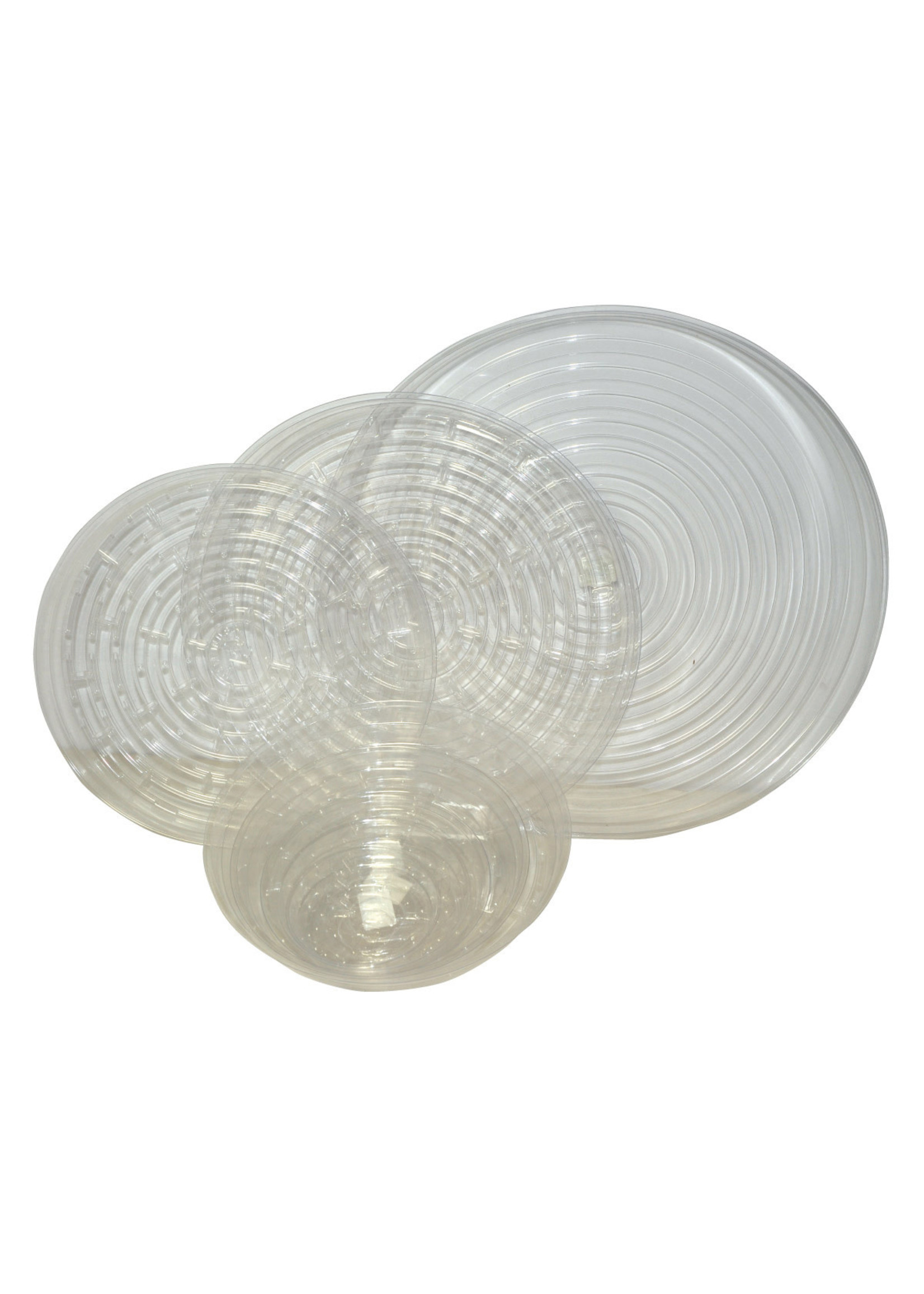 Curtis Wagner Clear Vinyl Plant Saucers