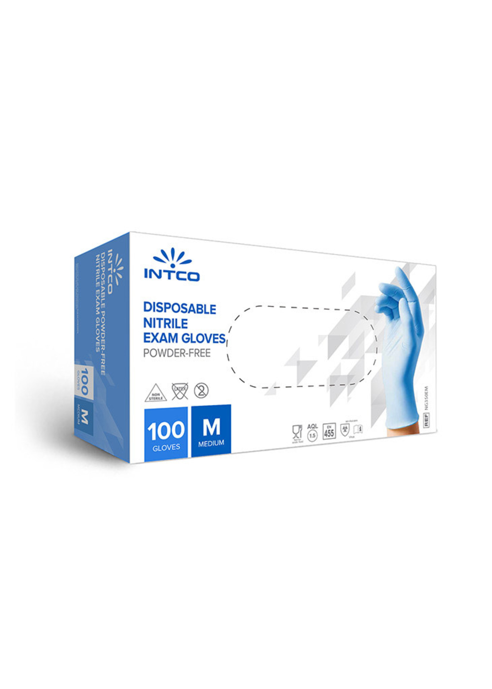 AdvanCare Disposable Nitrile Gloves (100/cs)