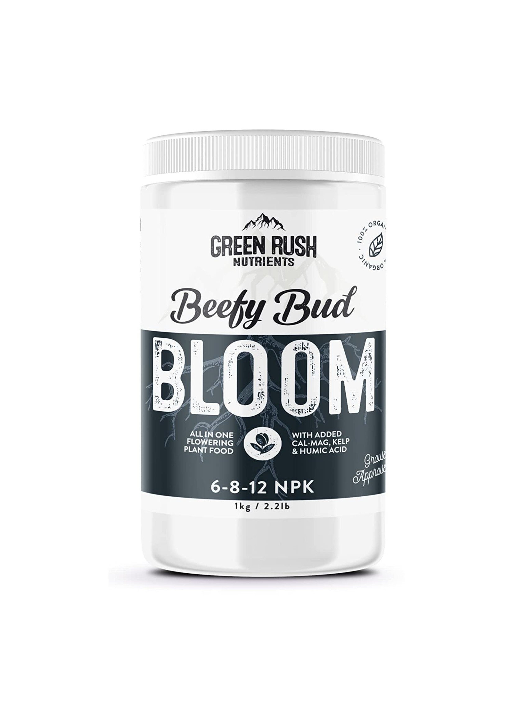 Green Rush Beefy Bud Bloom Organic Flowering Stage Plant Nutrients