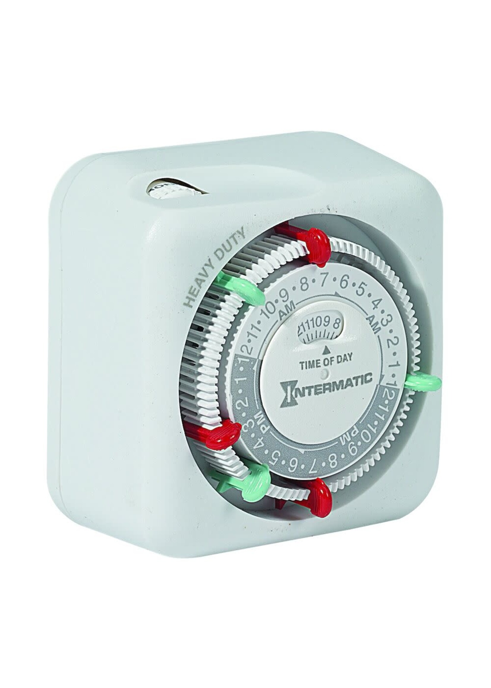Intermatic Heavy-Duty 24-Hour Indoor Mechanical Plug-In Timer