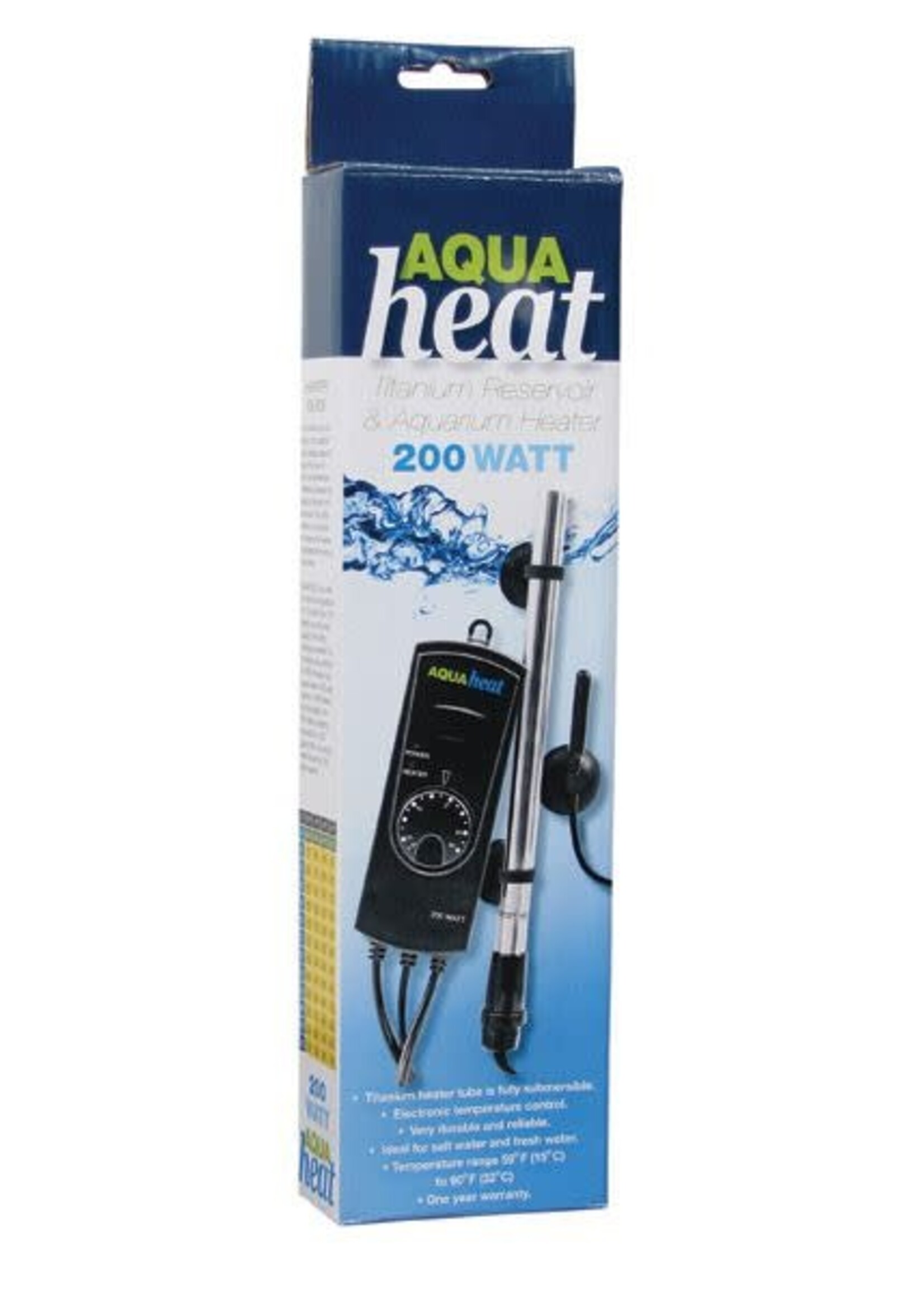 EcoPlus EcoPlus Aqua Heat Titanium Reservoir & Aquarium Heater  200 Watt (Special Order)
