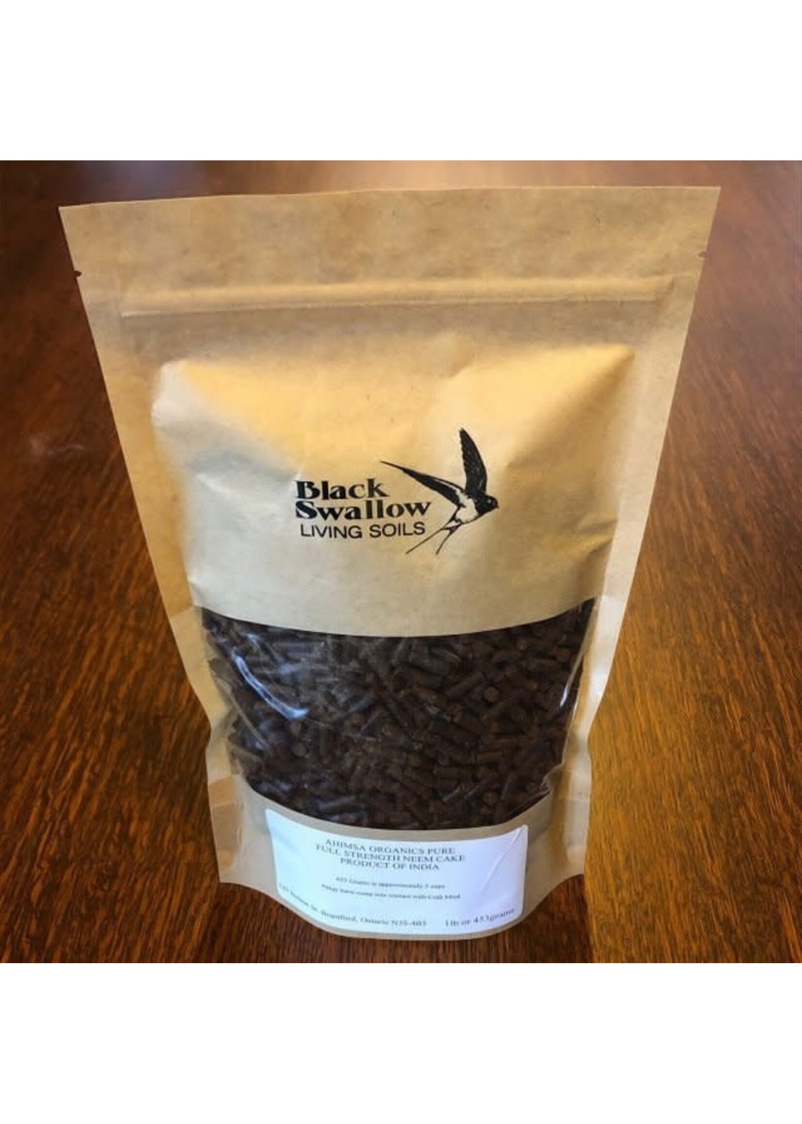 Black Swallow Soil Black Swallow Neem Cake - Ahimsa Organics- Pellets (Special Order!!)