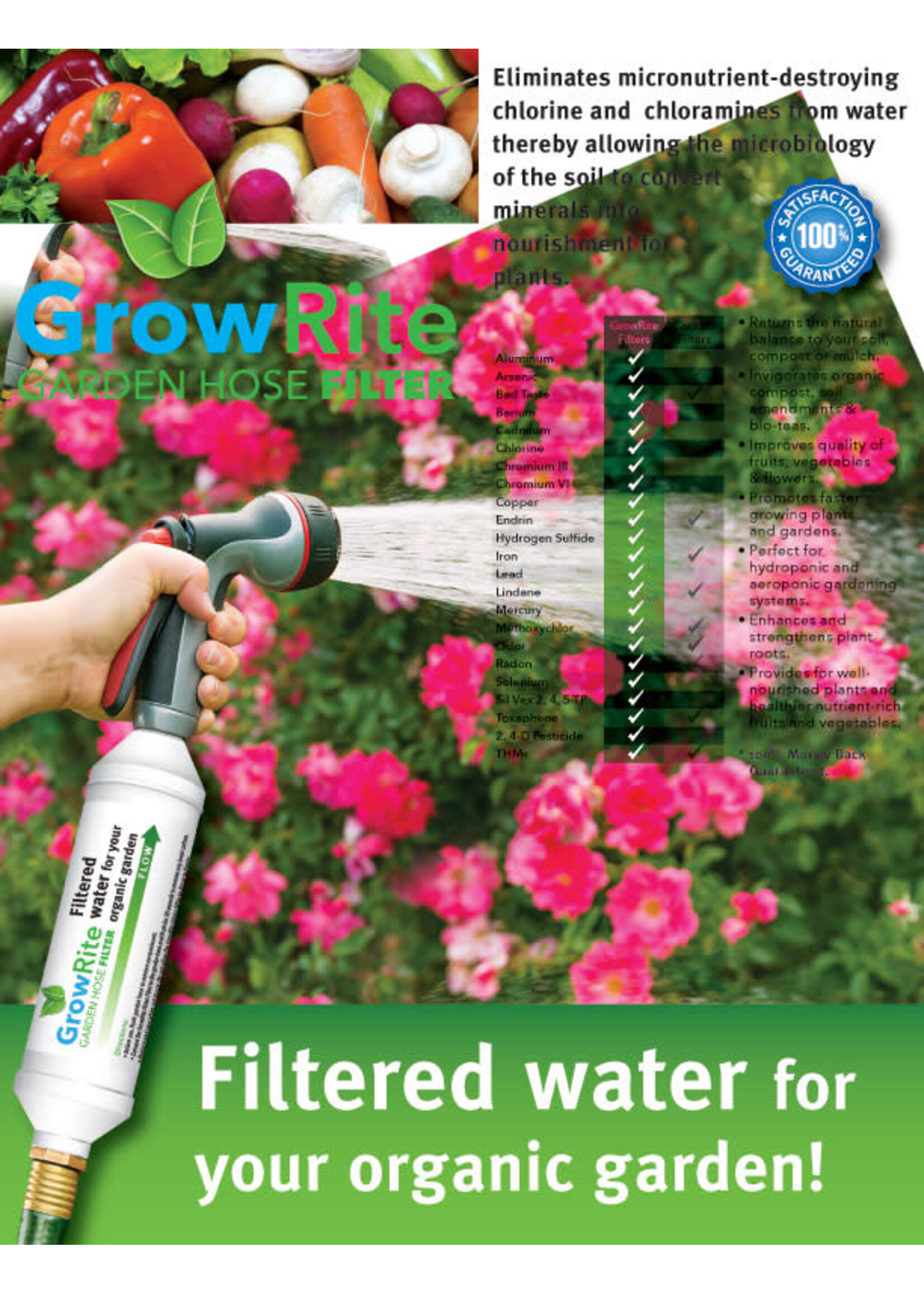 GrowRite GrowRite Garden Hose Water Filter