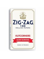 Zig-Zag Zig-Zag - White Slow Burning Rolling Papers Kut Corners