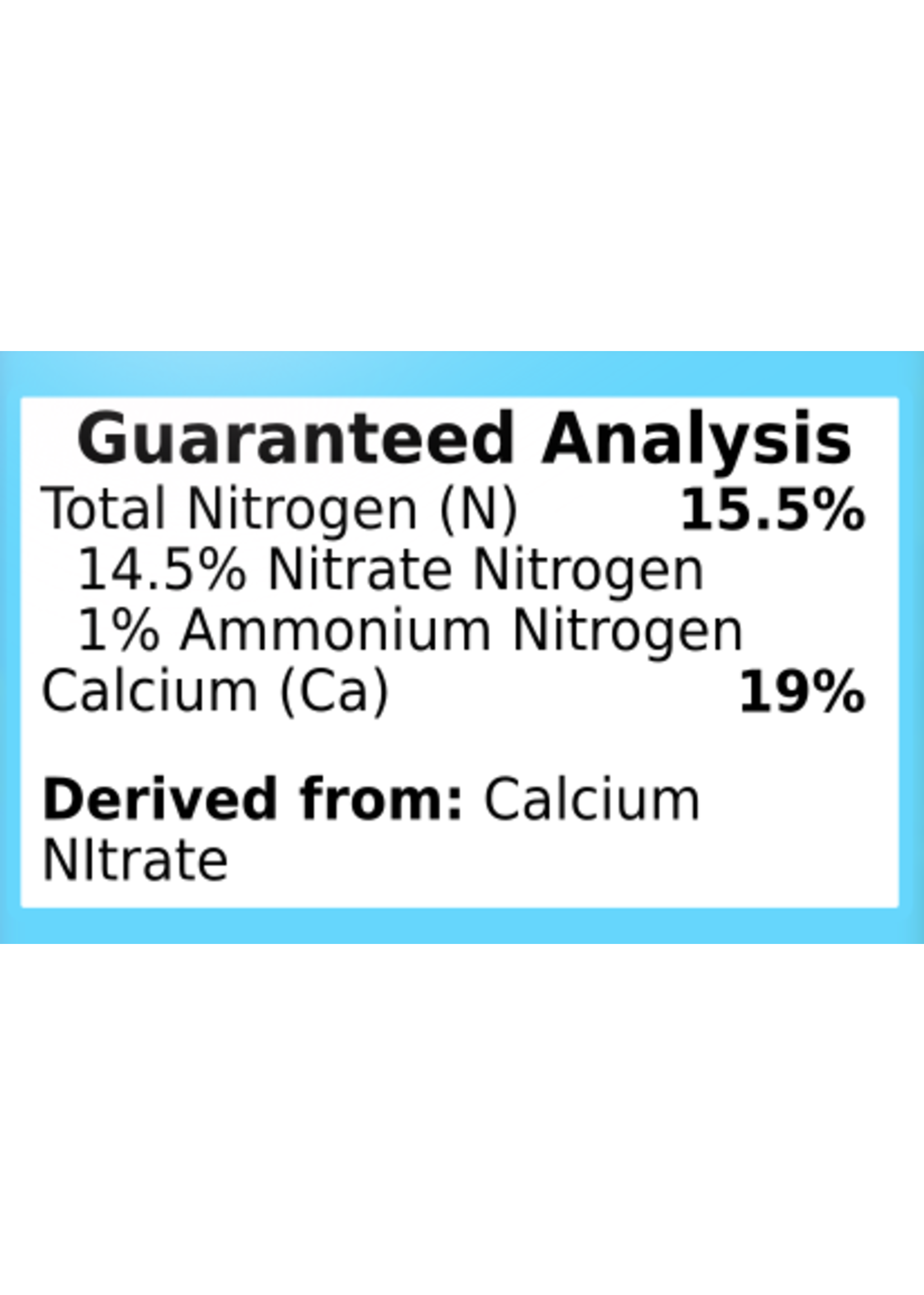 Greenleaf Nutrients Mega Crop 2 Part B Hydroponic Professional 15.5-0-0