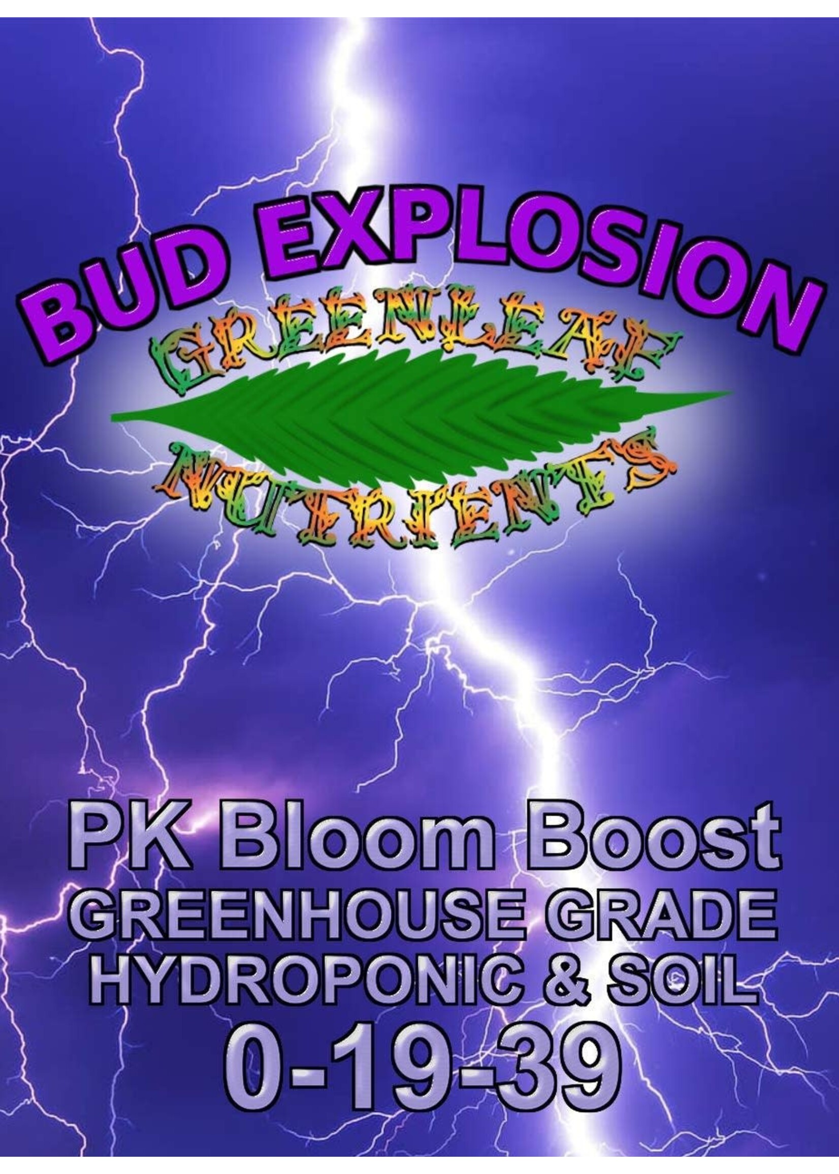 Greenleaf Nutrients Bud Explosion 0-21-40