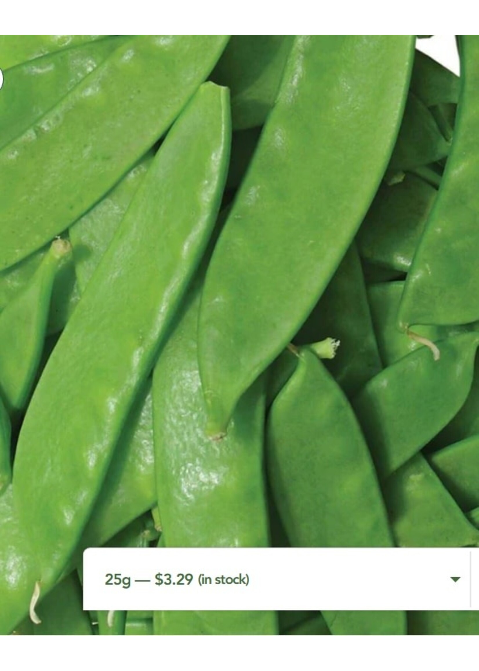 WestCoast Seeds Pea Oregon Sugar Pod II