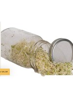 WestCoast Seeds Sprouting Jar with Metal Lid and Seeds