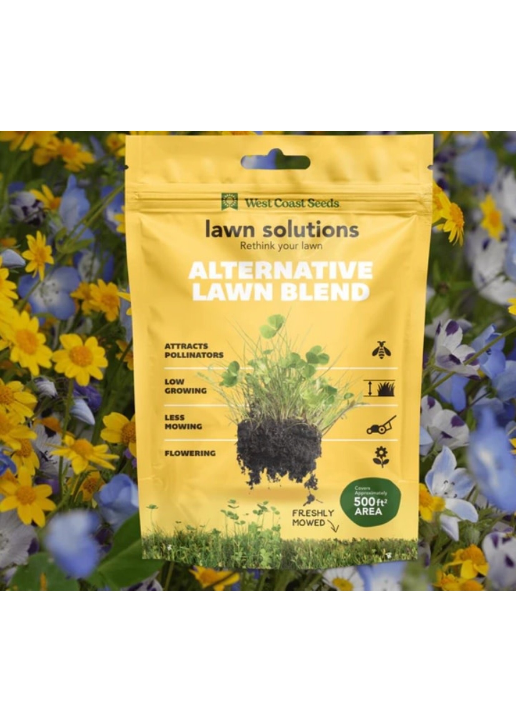 WestCoast Seeds Alternative Lawn Wildflower Mix 125g (250 sq ft)