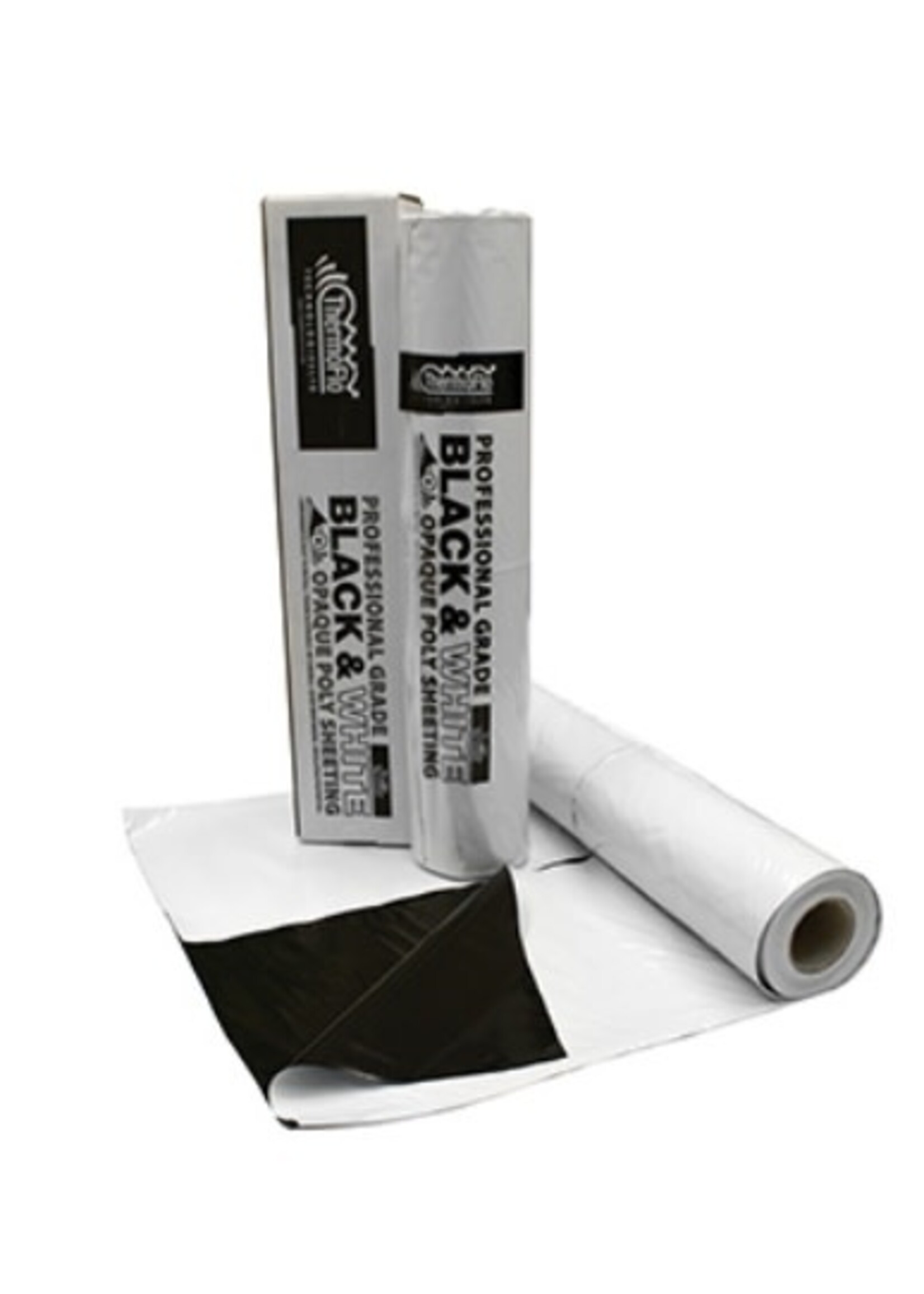 Thermoflo ThermoFlo  Black & White Poly 10'x 50'