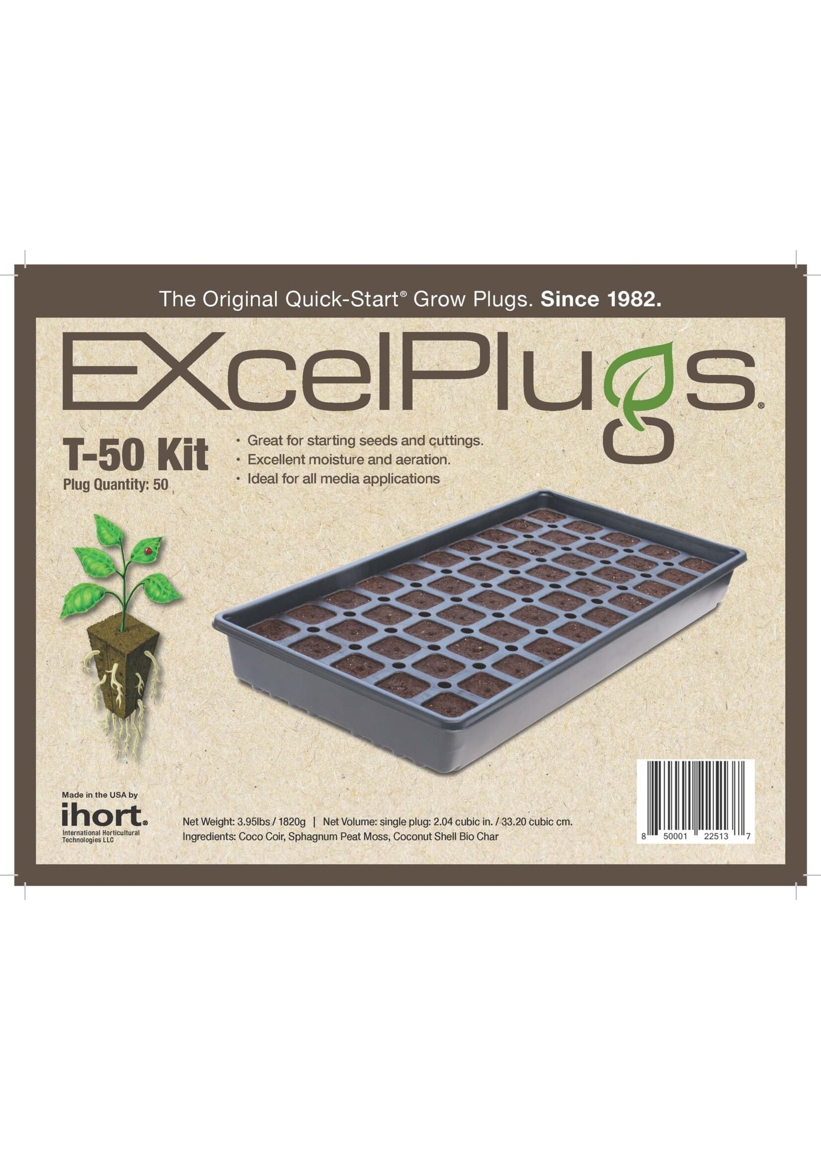 Ihort IHORT Excel Plugs in XT50 Tray