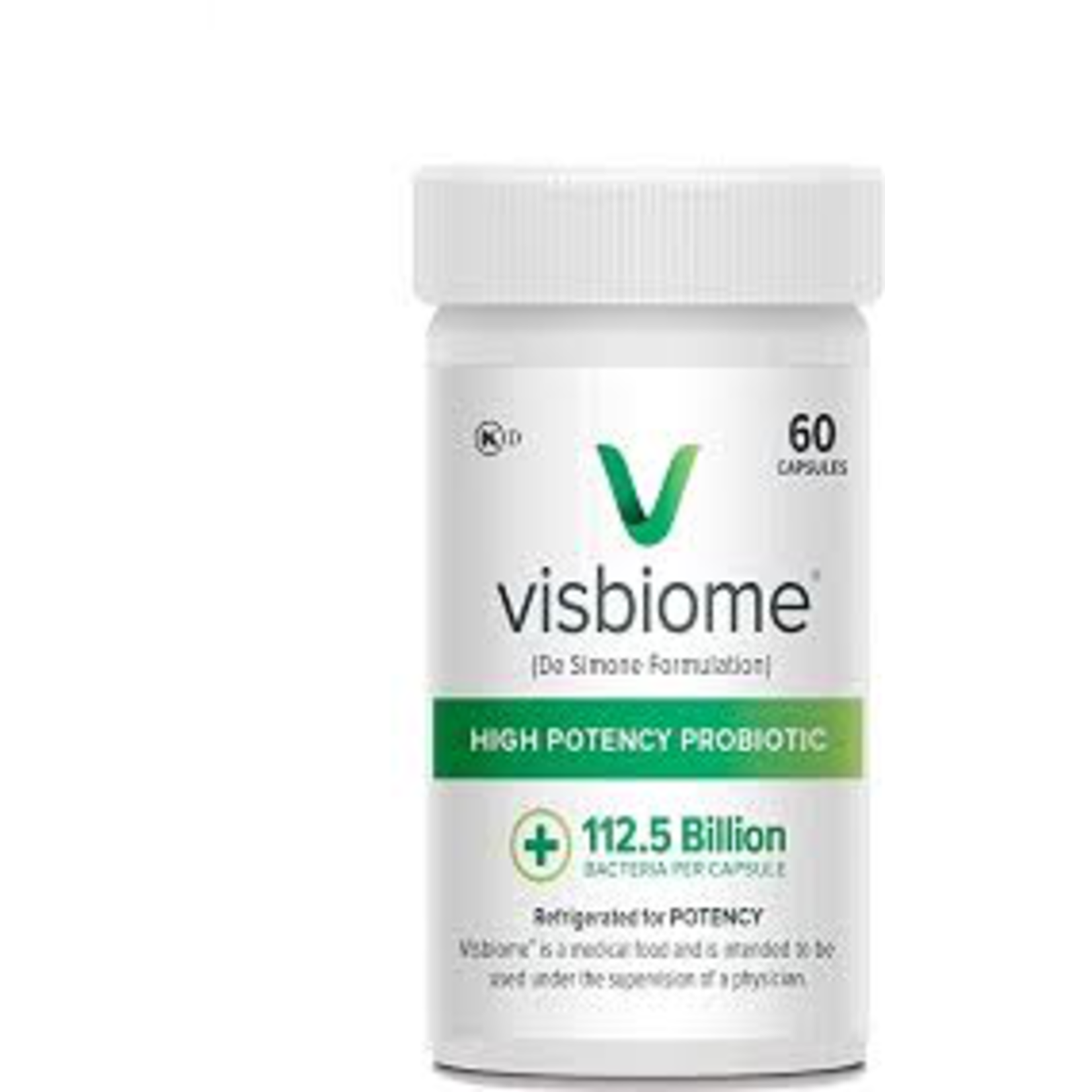 ExegiPharma Visbiome Probiotic, 112.5 billion, 60caps (ExegiPharma)