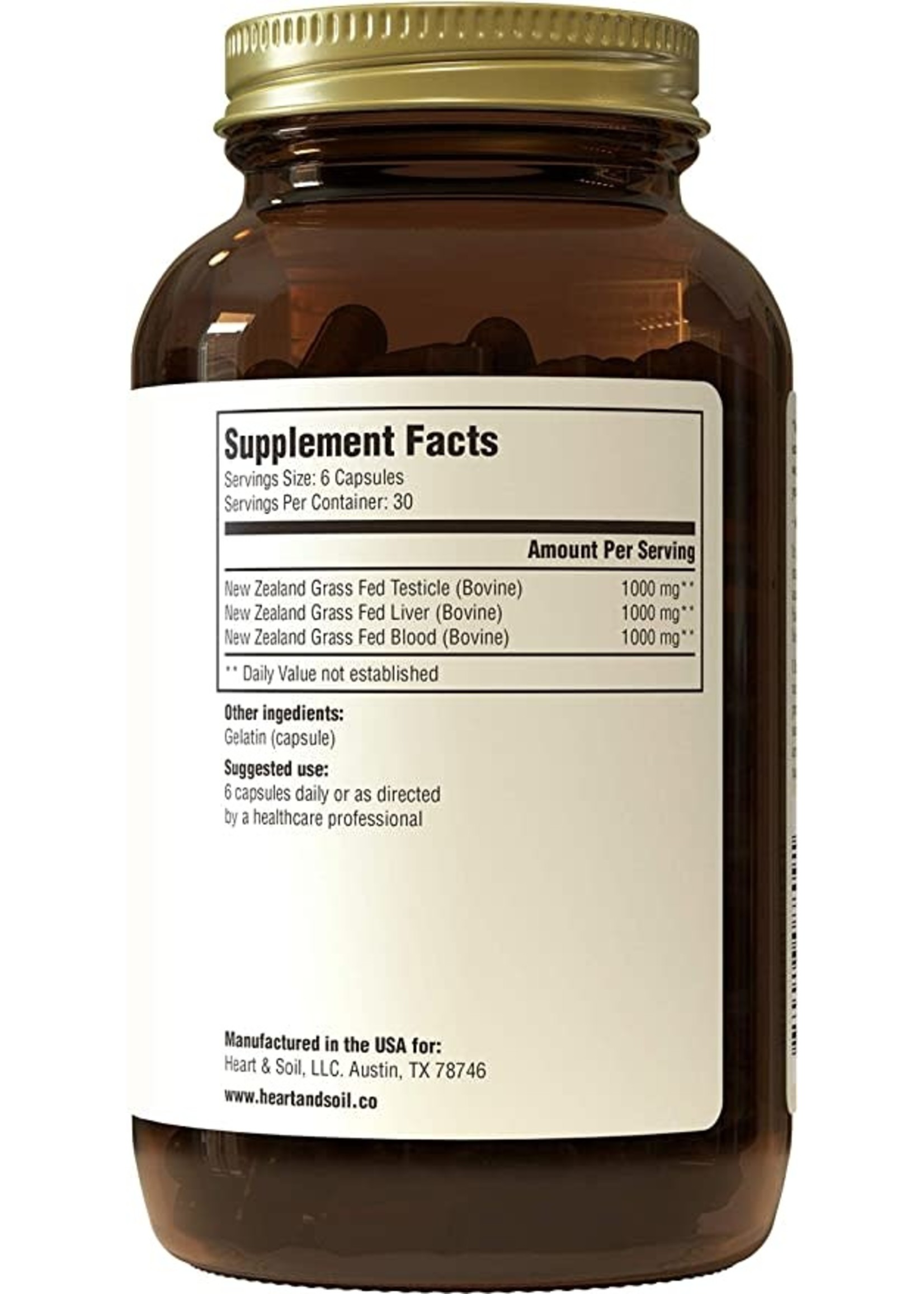 Whole Package 180 Caps Heart Soil Natures Medicinary Whole Package 180 Caps Heart Soil Natures Medicinary