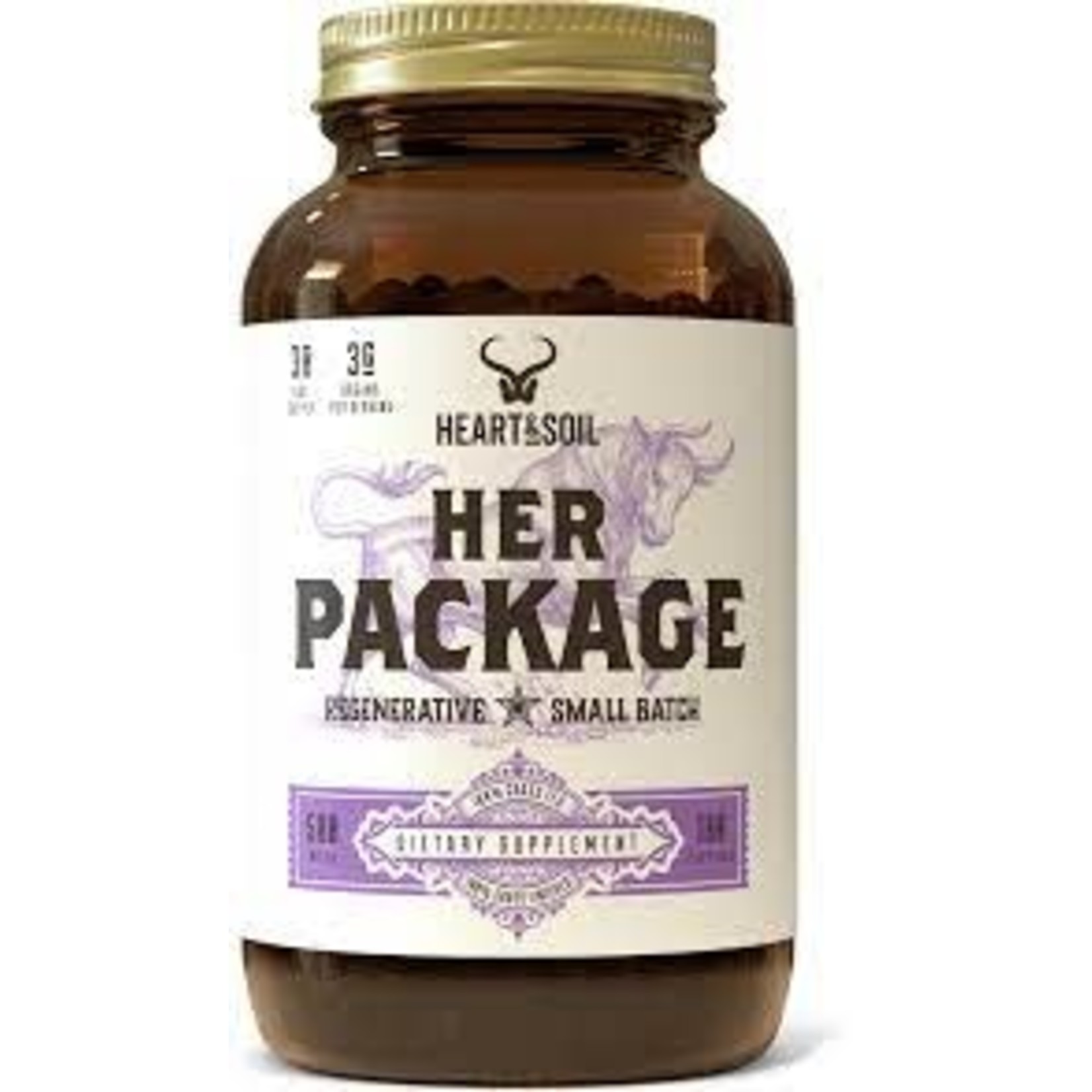 Heart and Soil Her Package, 180 caps (Heart & Soil) Natures Medicinary