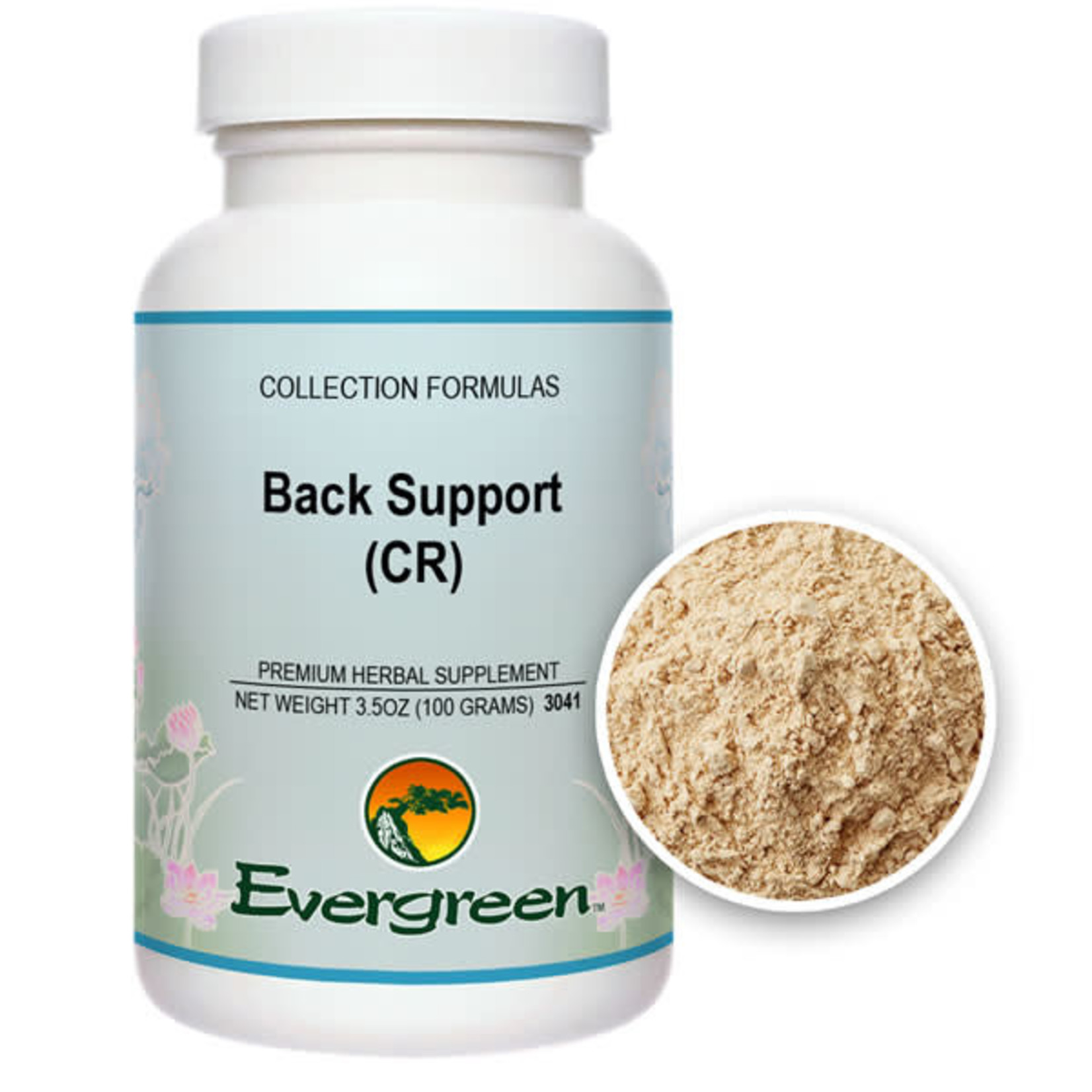 Back Support (CR), 100 caps (Evergreen Herbs) Natures Medicinary