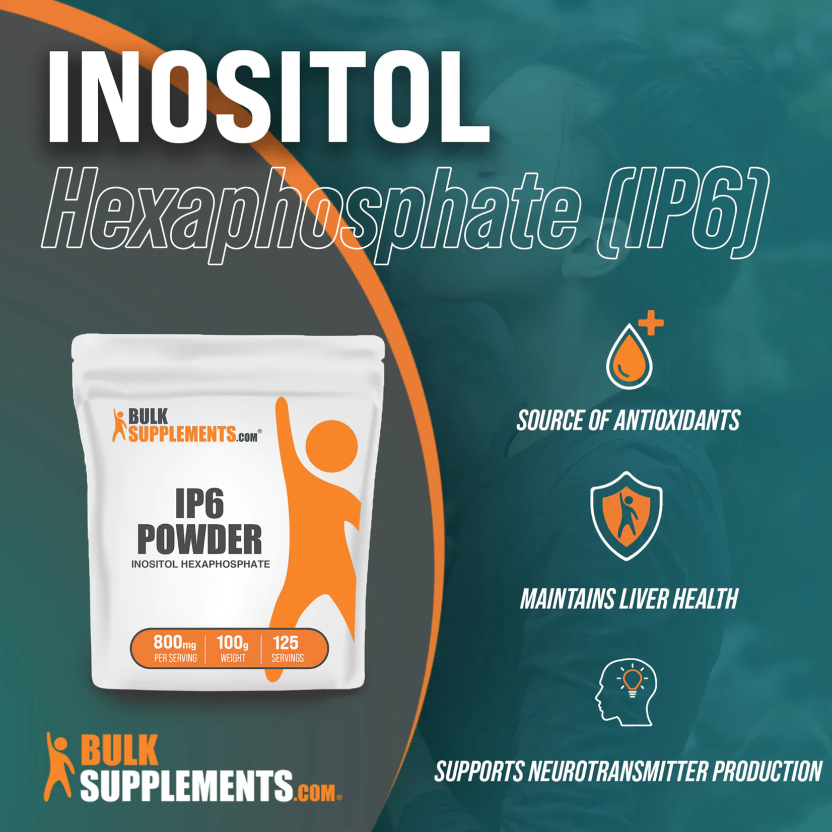 Inositol Powder - 4.5oz (Bulk Supplements)